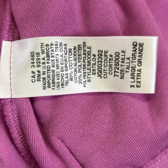 Vintage Y2K Juicy Couture Pink Velour Full Zip Hoodie Track Jacket Back Hit XL - Picture 7 of 12